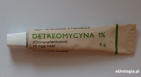 Detreomycyna - chloramfenikol w maści