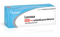 Levoxa 500 mg - levofloxacyna Actavis