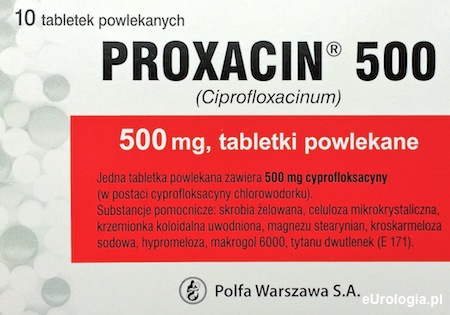 Proxacin 500 - ulotka