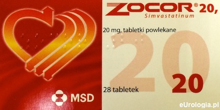 Zocor 20 mg - ulotka leku - simwastatyna